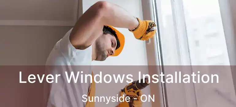  Lever Windows Installation Sunnyside - ON
