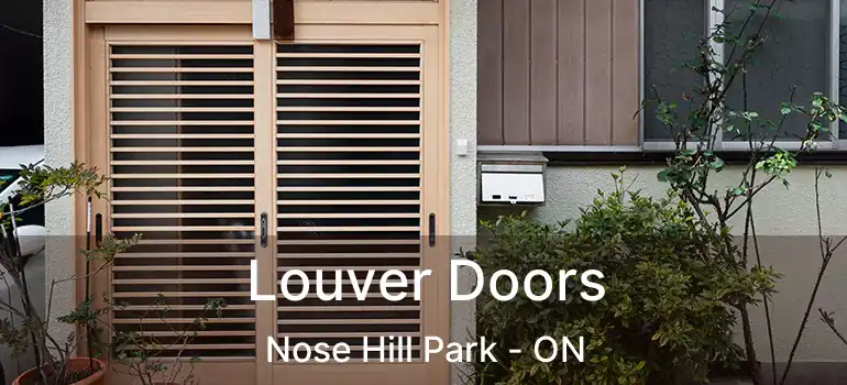  Louver Doors Nose Hill Park - ON