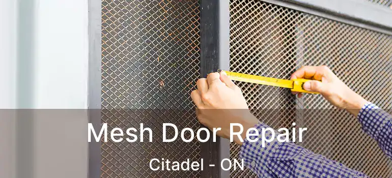  Mesh Door Repair Citadel - ON