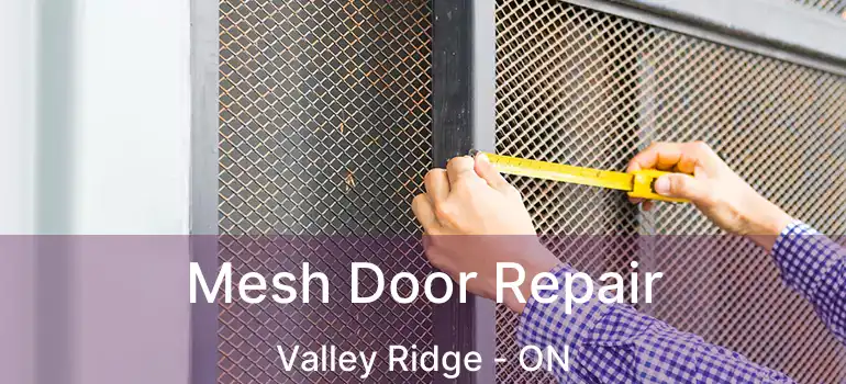 Mesh Door Repair Valley Ridge - ON
