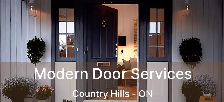  Modern Door Services Country Hills - ON