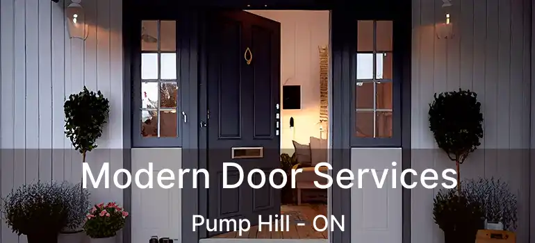  Modern Door Services Pump Hill - ON