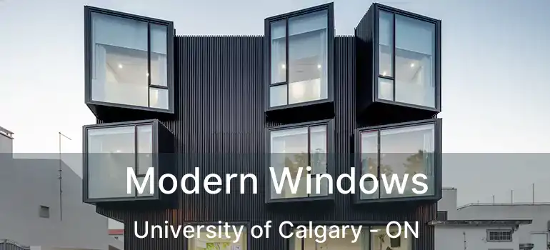  Modern Windows University of Calgary - ON
