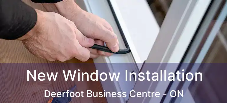  New Window Installation Deerfoot Business Centre - ON