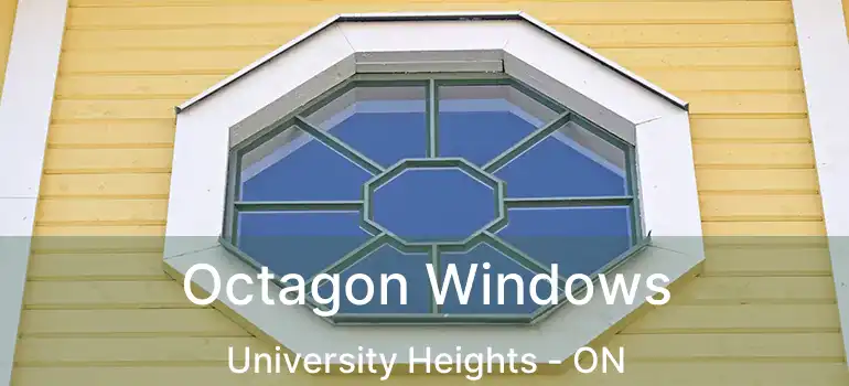  Octagon Windows University Heights - ON