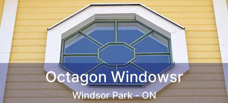  Octagon Windowsr Windsor Park - ON
