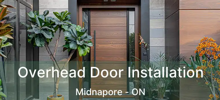  Overhead Door Installation Midnapore - ON