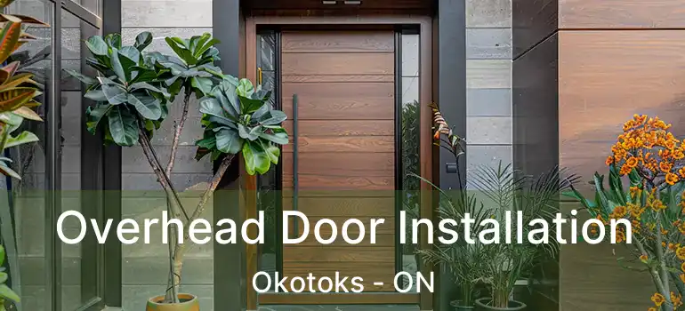  Overhead Door Installation Okotoks - ON