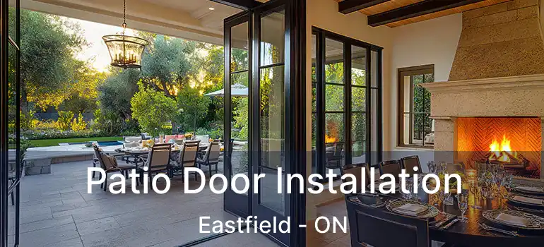  Patio Door Installation Eastfield - ON