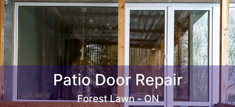  Patio Door Repair Forest Lawn - ON