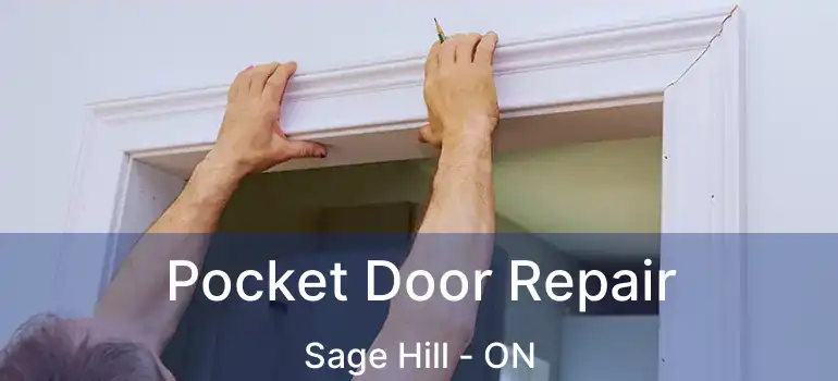  Pocket Door Repair Sage Hill - ON