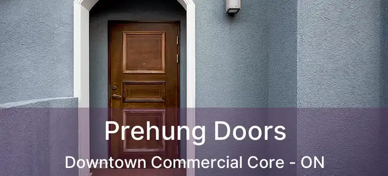  Prehung Doors Downtown Commercial Core - ON
