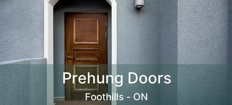  Prehung Doors Foothills - ON