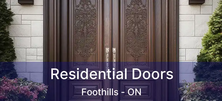  Residential Doors Foothills - ON