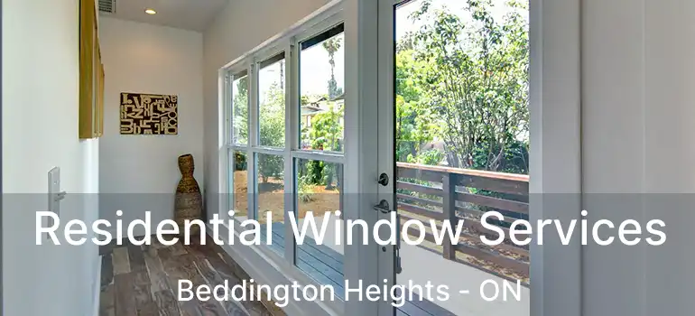  Residential Window Services Beddington Heights - ON