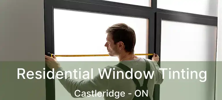  Residential Window Tinting Castleridge - ON
