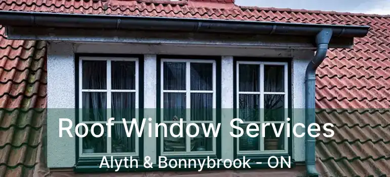 Roof Window Services Alyth & Bonnybrook - ON