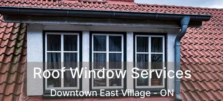  Roof Window Services Downtown East Village - ON