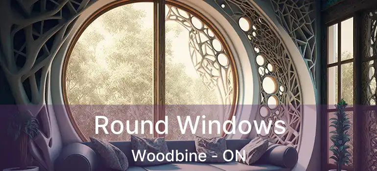  Round Windows Woodbine - ON