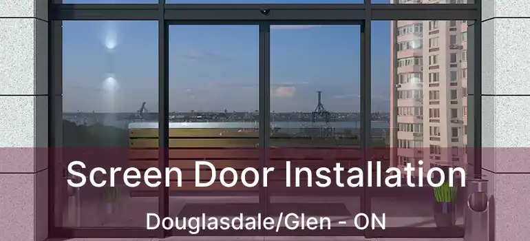  Screen Door Installation Douglasdale/Glen - ON