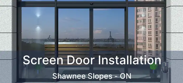  Screen Door Installation Shawnee Slopes - ON