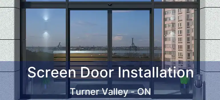  Screen Door Installation Turner Valley - ON