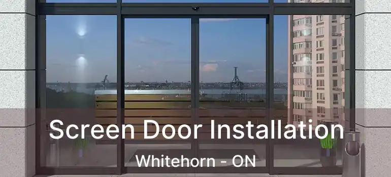  Screen Door Installation Whitehorn - ON
