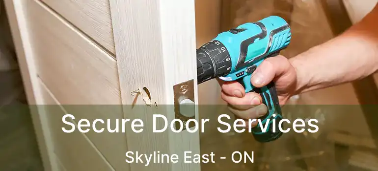  Secure Door Services Skyline East - ON