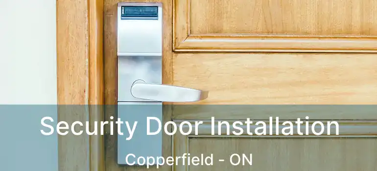  Security Door Installation Copperfield - ON
