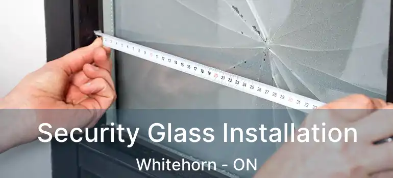  Security Glass Installation Whitehorn - ON