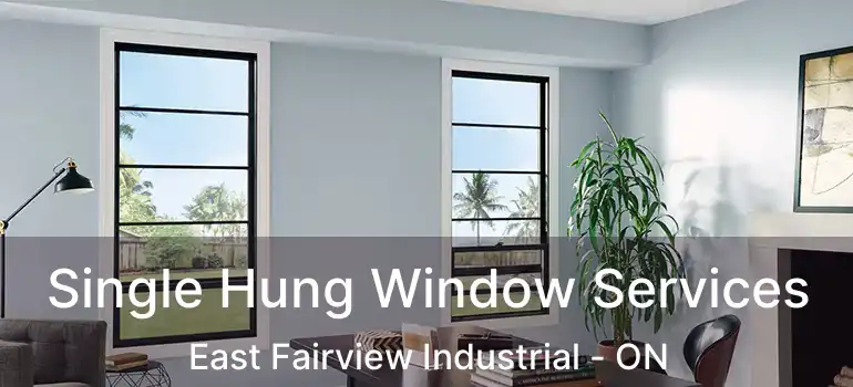  Single Hung Window Services East Fairview Industrial - ON
