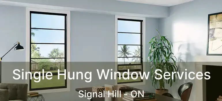  Single Hung Window Services Signal Hill - ON