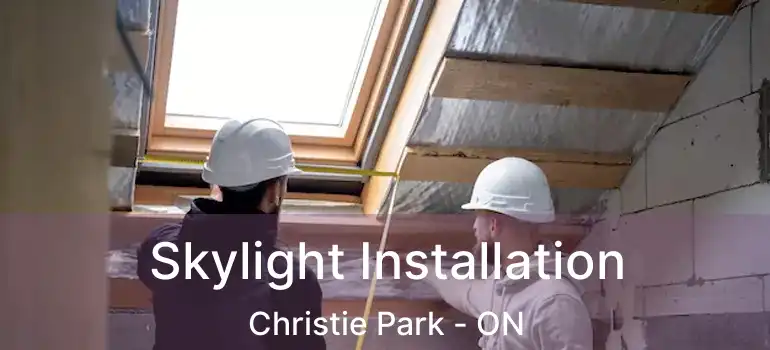  Skylight Installation Christie Park - ON