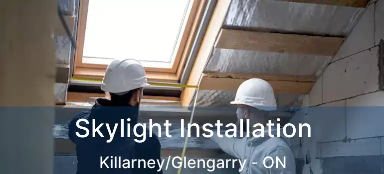  Skylight Installation Killarney/Glengarry - ON