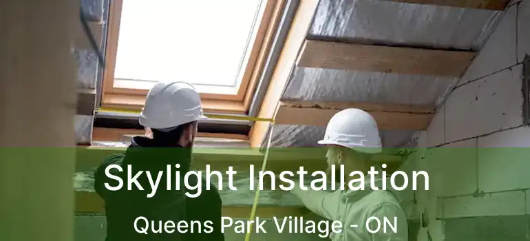  Skylight Installation Queens Park Village - ON