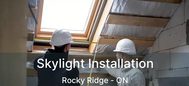  Skylight Installation Rocky Ridge - ON