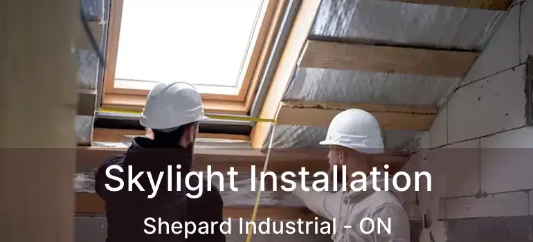  Skylight Installation Shepard Industrial - ON