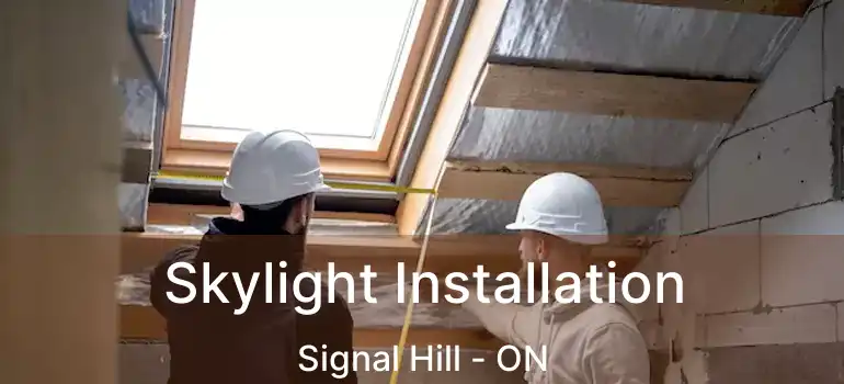  Skylight Installation Signal Hill - ON