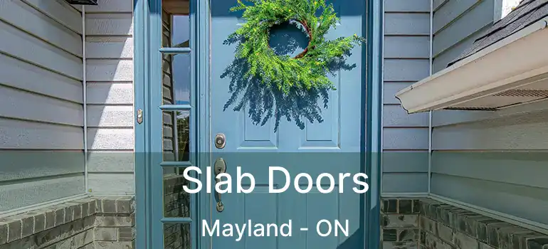  Slab Doors Mayland - ON