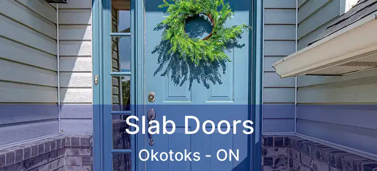  Slab Doors Okotoks - ON
