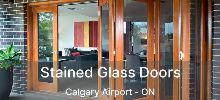  Stained Glass Doors Calgary Airport - ON