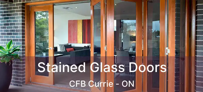 Stained Glass Doors CFB Currie - ON