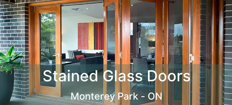  Stained Glass Doors Monterey Park - ON