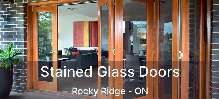 Stained Glass Doors Rocky Ridge - ON