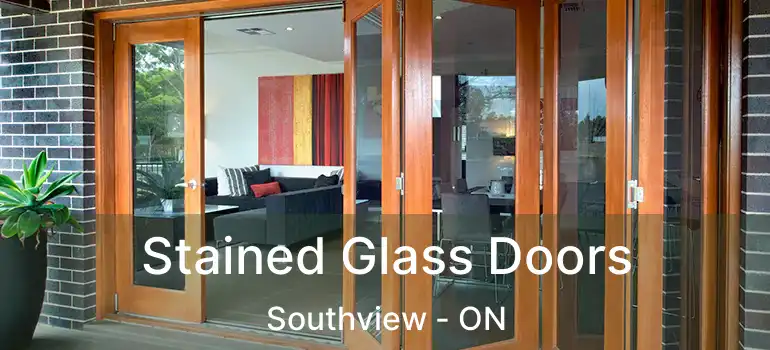  Stained Glass Doors Southview - ON