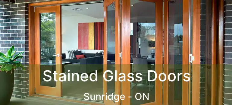  Stained Glass Doors Sunridge - ON