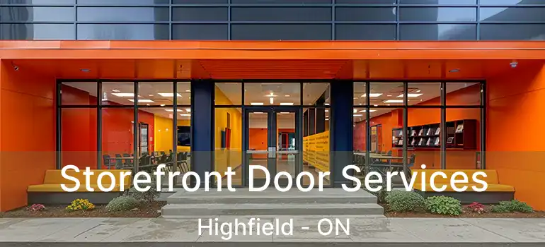  Storefront Door Services Highfield - ON