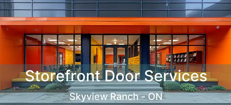  Storefront Door Services Skyview Ranch - ON