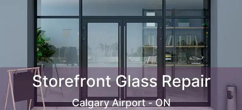  Storefront Glass Repair Calgary Airport - ON