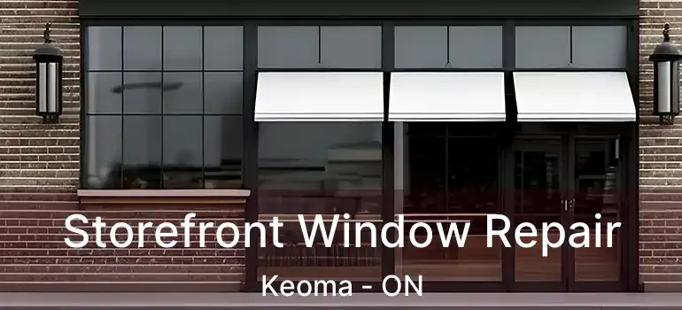  Storefront Window Repair Keoma - ON